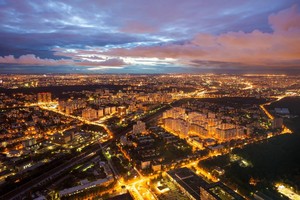 Полёт над Москвой