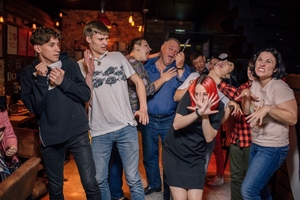 На игре