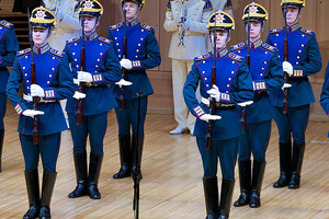 Уланы и корнеты, шашки, эполеты. Президентский оркестр России