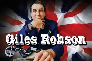 British blues invasion, Giles Robson. Pre-party – шоу «Блюз на виниле»