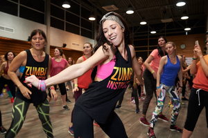 Zumba под облаками