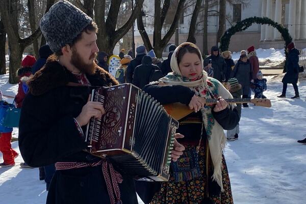 Широкая масленица в Архангельском