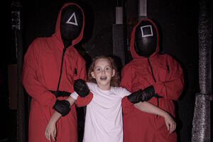 Прятки. Игра в кальмара