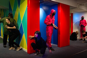 Нерф-батл "Игра в кальмара"