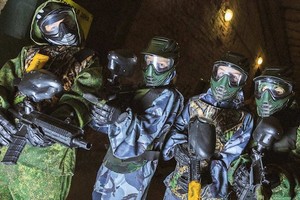 Крытый пейнтбол