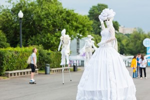 Выпускной в парке Горького