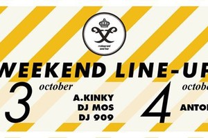 3 & 4 OCTOBER / WEEKEND LINE-UP / FF BAR
