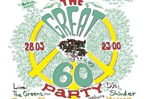 «The Great 60's Party»: The Greens, The Yellow Pillow, DJs Messer, Shinder, VJ Neo