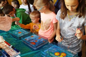 Рисование в технике Эбру